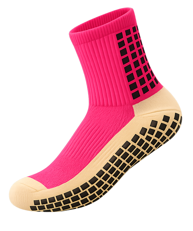 Medias Antideslizantes Rosadas