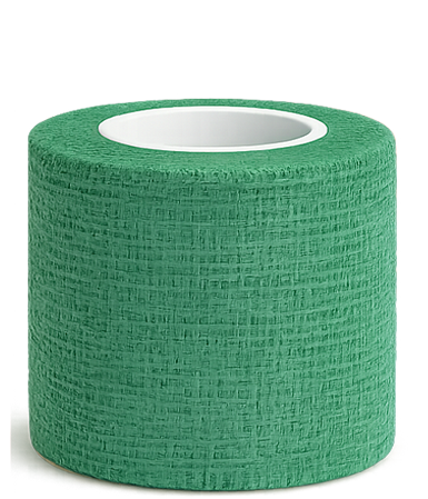 Venda Coban 5 cm Verde Oscuro