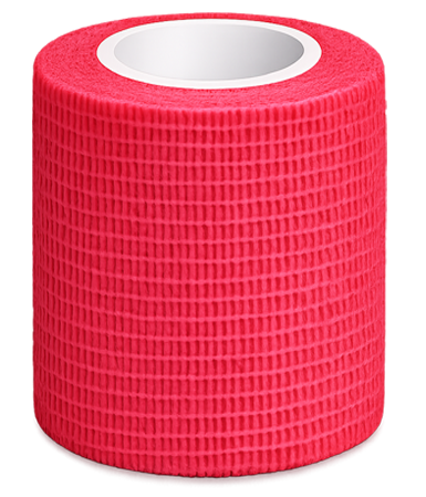 Venda Coban 7.5 cm Rojo